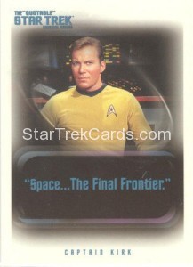 The Quotable Star Trek Original Series Trading Card P1