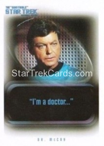 The Quotable Star Trek Original Series Trading Card P3