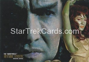 The Quotable Star Trek Original Series Trading Card ST3