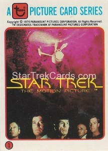 Star Trek The Motion Picture Colonial Bread Trading Card 1