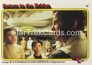 Star Trek The Motion Picture Colonial Bread Trading Card 17