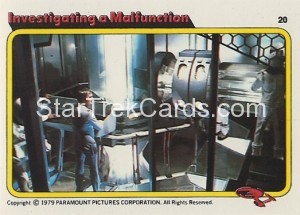 Star Trek The Motion Picture Colonial Bread Trading Card 20