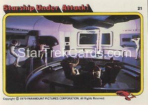 Star Trek The Motion Picture Colonial Bread Trading Card 21