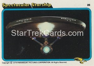 Star Trek The Motion Picture Colonial Bread Trading Card 28