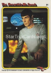 Star Trek The Motion Picture Colonial Bread Trading Card 31