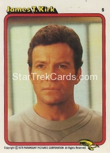 Star Trek The Motion Picture Colonial Bread Trading Card 5