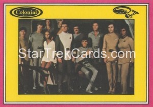 Star Trek The Motion Picture Colonial Bread Trading Card Back 15