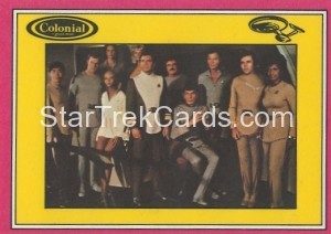 Star Trek The Motion Picture Colonial Bread Trading Card Back 27