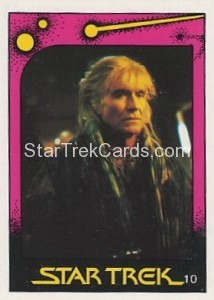 Star Trek II The Wrath of Khan Monty Gum Trading Card 10