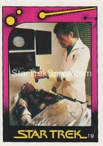 Star Trek II The Wrath of Khan Monty Gum Trading Card 19