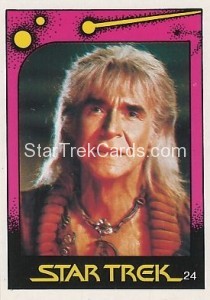 Star Trek II The Wrath of Khan Monty Gum Trading Card 24