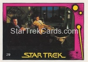 Star Trek II The Wrath of Khan Monty Gum Trading Card 29