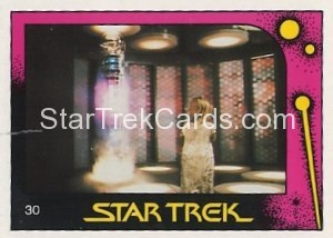 Star Trek II The Wrath of Khan Monty Gum Trading Card 30