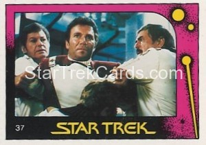 Star Trek II The Wrath of Khan Monty Gum Trading Card 37