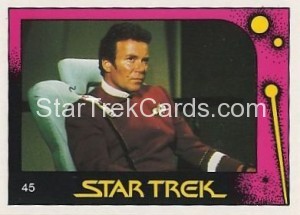 Star Trek II The Wrath of Khan Monty Gum Trading Card 45