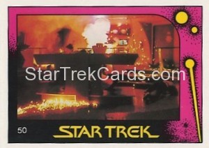 Star Trek II The Wrath of Khan Monty Gum Trading Card 50