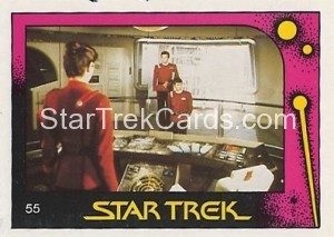 Star Trek II The Wrath of Khan Monty Gum Trading Card 55
