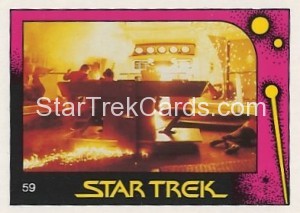 Star Trek II The Wrath of Khan Monty Gum Trading Card 59