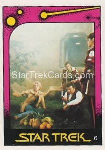 Star Trek II The Wrath of Khan Monty Gum Trading Card 6