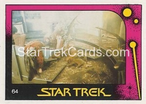 Star Trek II The Wrath of Khan Monty Gum Trading Card 64