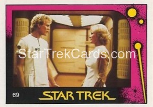 Star Trek II The Wrath of Khan Monty Gum Trading Card 69