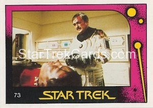 Star Trek II The Wrath of Khan Monty Gum Trading Card 73