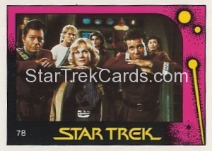 Star Trek II The Wrath of Khan Monty Gum Trading Card 78