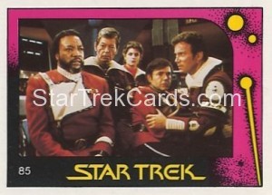 Star Trek II The Wrath of Khan Monty Gum Trading Card 85