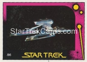 Star Trek II The Wrath of Khan Monty Gum Trading Card 86