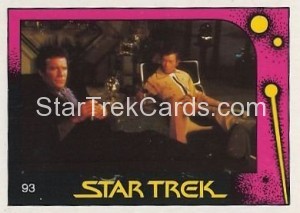 Star Trek II The Wrath of Khan Monty Gum Trading Card 93