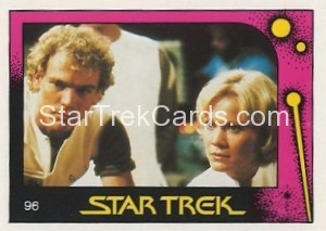 Star Trek II The Wrath of Khan Monty Gum Trading Card 96