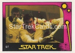 Star Trek II The Wrath of Khan Monty Gum Trading Card 97