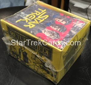Star Trek II The Wrath of Khan Monty Gum Trading Card Box Alternate