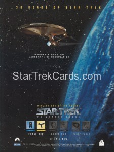 30 Years of Star Trek Phase One Trading Card Advertisment