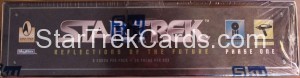 30 Years of Star Trek Phase One Trading Card Box Front