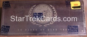 30 Years of Star Trek Phase One Trading Card Box Top