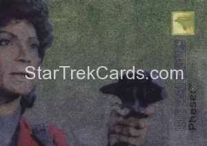 30 Years of Star Trek Phase One Trading Card E2