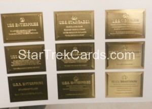 30 Years of Star Trek Phase One Trading Card Ships Registry Unnumbered Uncut Sheet