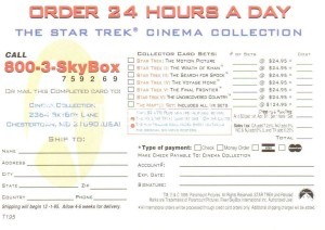 30 Years of Star Trek Phase One Trading Card T195 Back