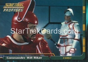 Star Trek The Next Generation Profiles Trading Card 20