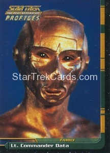 Star Trek The Next Generation Profiles Trading Card 21