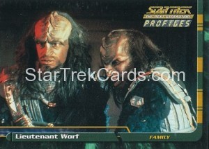 Star Trek The Next Generation Profiles Trading Card 22