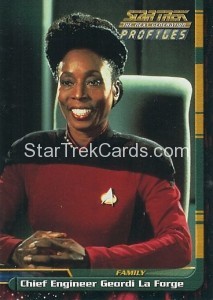 Star Trek The Next Generation Profiles Trading Card 24