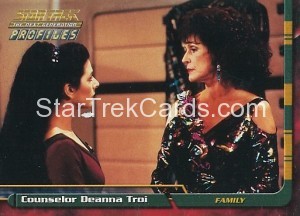 Star Trek The Next Generation Profiles Trading Card 25