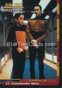 Star Trek The Next Generation Profiles Trading Card 3
