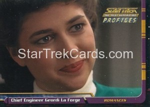 Star Trek The Next Generation Profiles Trading Card 33