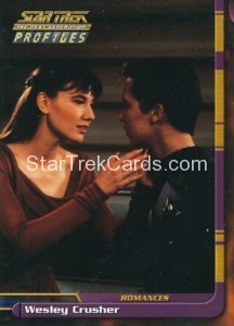 Star Trek The Next Generation Profiles Trading Card 36