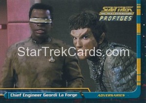 Star Trek The Next Generation Profiles Trading Card 42