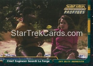Star Trek The Next Generation Profiles Trading Card 51