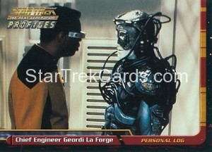 Star Trek The Next Generation Profiles Trading Card 6